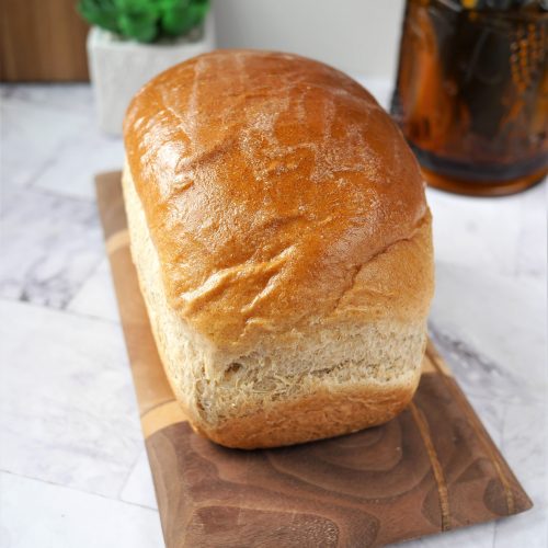 Homemade whole wheat bread