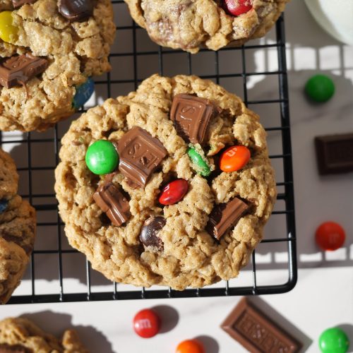 Chunky M&M Cookies Gramma's Amish recipe collection