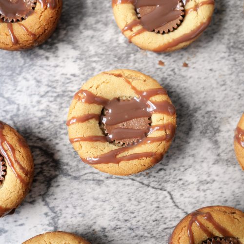 Reese's Peanut Butter Cookie Cups (double chocolate)