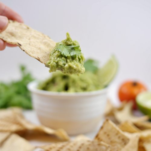 Zesty Homemade guacamole